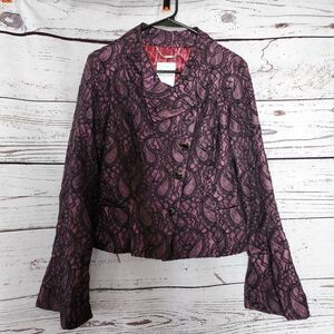 Walter Purple Lace Jacket Small
